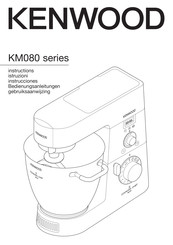 Kenwood COOKING CHEF KM080 Serie Manual De Instrucciones