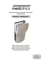 Mediclinics M14A-UL Manual De Instalación Y Utilizacion