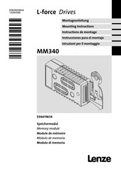 Lenze L-force MM340 Instrucciones Para El Montaje