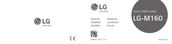 LG M160 Guia De Inicio Rapido