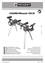 PEUGEOT ENERGYStand-191R Instrucciones Del Producto Original