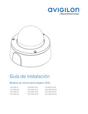 Motorola Solutions Avigilon 2.0C-H5SL-DO1-IR Guia De Instalacion