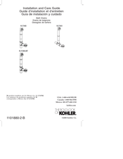 Kohler K-7160 Guía De Instalación Y Cuidado