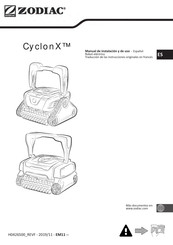 Zodiac CyclonX Manual De Instalación Y De Uso