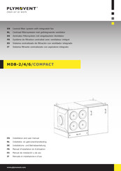 PLYMOVENT MDB-2 COMPACT Manual De Instalación Y De Uso