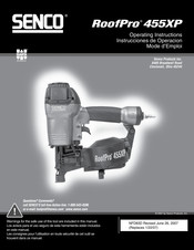 Senco RoofPro 455XP Instrucciones De Operación