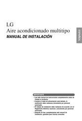 LG F242CX Manual De Instalación