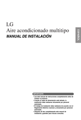 LG F483HX Manual De Instalación