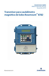 Emerson Rosemount 8782 Guia De Inicio Rapido