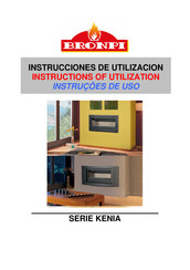 Bronpi KENIA SERIE Instrucciones De Utilizacion