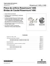 Emerson Rosemount 1495 Manual De Instrucciones