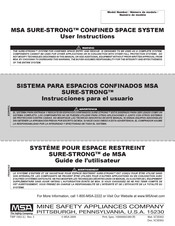 MSA SURE-STRONG Instrucciones Para El Usuario