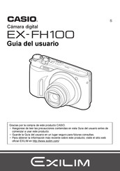 Casio Exilim EX-FH100 Guia Del Usuario