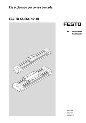 Festo EGC-TB-KF Serie Instrucciones De Utilizacion