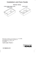 Kohler K-6487 Guía De Instalación Y Cuidado