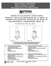 Sotera 35CL Manual De Operación Y Seguridad