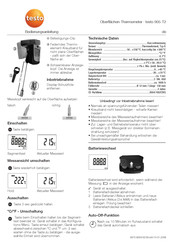 Testo 905-T2 Manual De Instrucciones