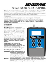 Sensidyne Gilian 5000 Guía Rápida