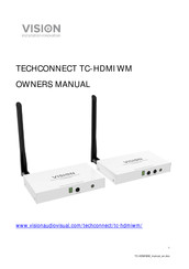 Vision TECHCONNECT TC-HDMIWM El Manual Del Propietario