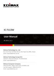 Edimax IC-7113W Manual De Usuario