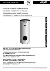 AERMEC S400S Instrucciones Para La Instalación, El Uso Y El Mantenimiento