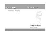 AutoXray CodeScout 2500 Manual De Usuario