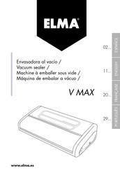 Elma V MAX Manual De Instrucciones