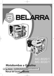 Belarra MG 8030/1 Manual Del Usuario Y Garantía