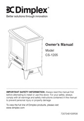 Dimplex CS-1205 Manual Del Propietário