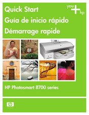 HP Photosmart 8700 Serie Guia De Inicio Rapido