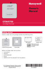 Honeywell CT30 Serie El Manual Del Propietario