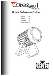 Chauvet Professional COLOR ADO 1 SOLO Guía De Referencia Rápida