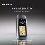 Garmin GPSMAP 78 Sc Manual Del Usuario