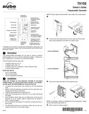 Aube Technologies TH106 Guia Del Propietario