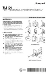 Honeywell TL8100 Instrucciones De Instalación