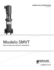 Xylem Goulds SMVT Manual De La Instrucción