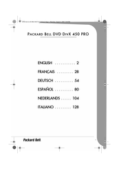 Packard Bell DIVX 450 PRO Manual De Instrucciones