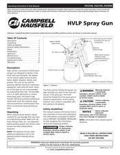 Campbell Hausfeld HV2100 Instrucciones De Funcionamiento Y Manual De Piezas