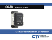 CTI GG-EM Manual De Instalación Y Operación