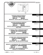 Wells M4200 El Manual Para La Operacion Europea