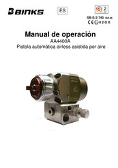 Binks AA4400A Manual De Operación