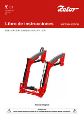 Zetor ZL56 Manual De Instrucciones