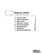 coltene/whaledent BioSonic UC300 Guía De Uso