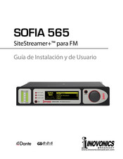 Inovonics Broadcast SOFIA 565 Guía De Instalación Y De Usuario