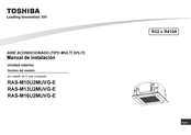 Toshiba RAS-M10U2MUVG-E Manual De Instalación