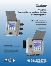 McCrometer ProComm HL Manual De Instalación, Funcionamiento Y Mantenimiento