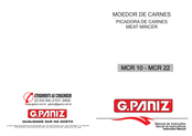 G. Paniz MCR 10 Manual De Instrucciones