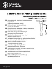 Chicago Pneumatic BRK 25 Instrucciones De Seguridad Y De Funcionamiento