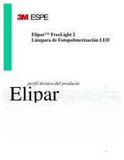 3M ESPE Elipar FreeLight 2 Manual De Instrucciones