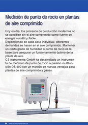 CS Instruments DS400 Manual De Instrucciones